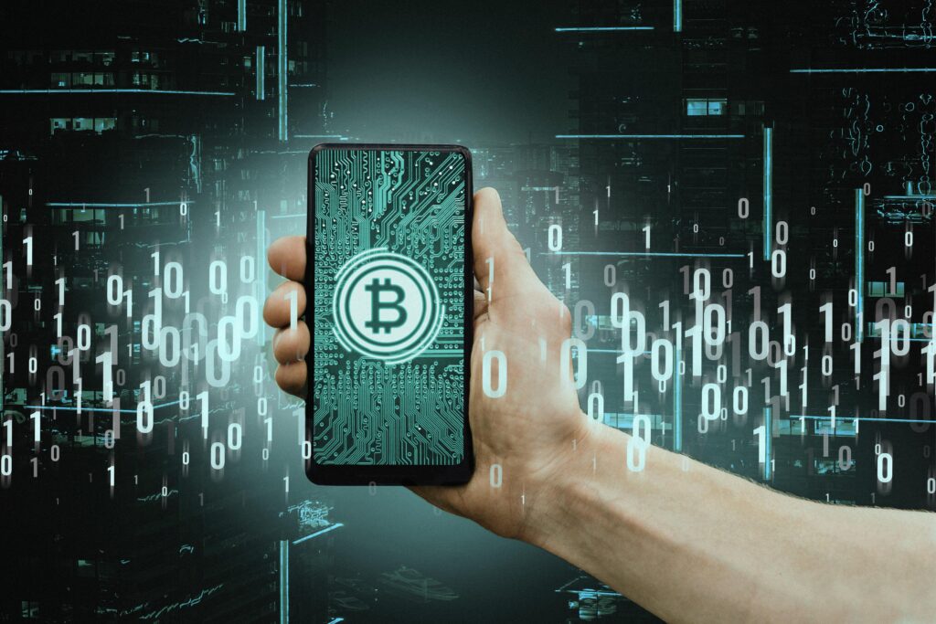 mine crypto on iPhone