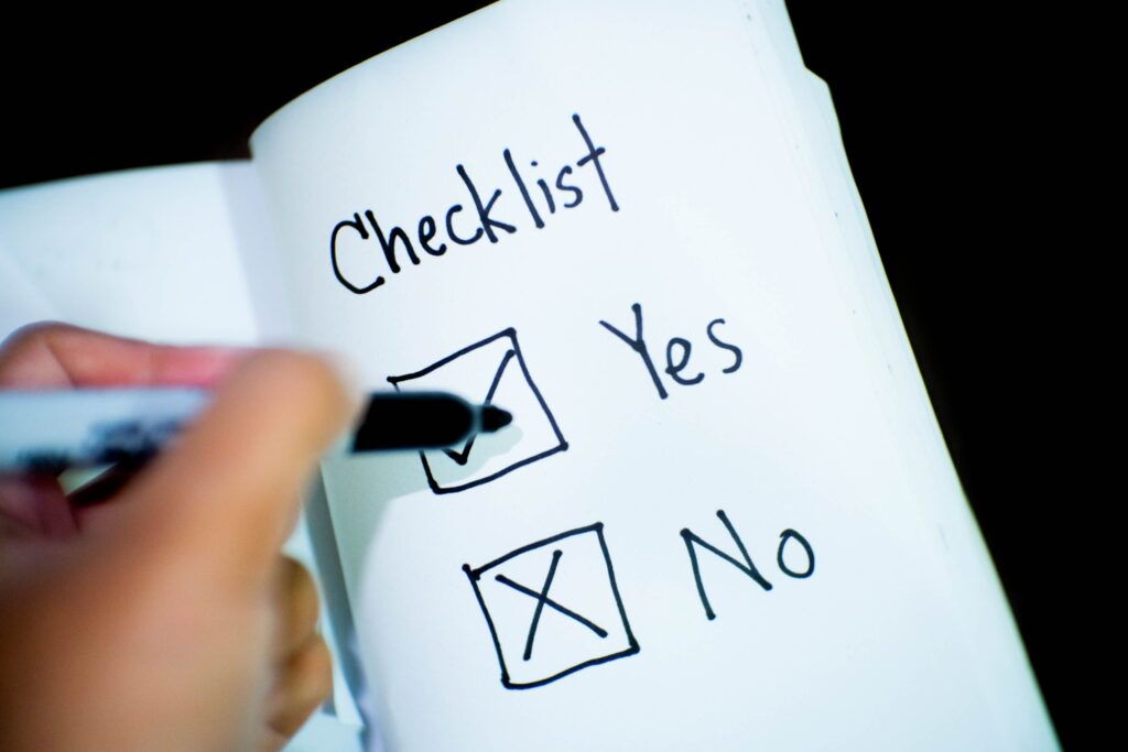 Benefits of Living in Tri-State Area, Checklist